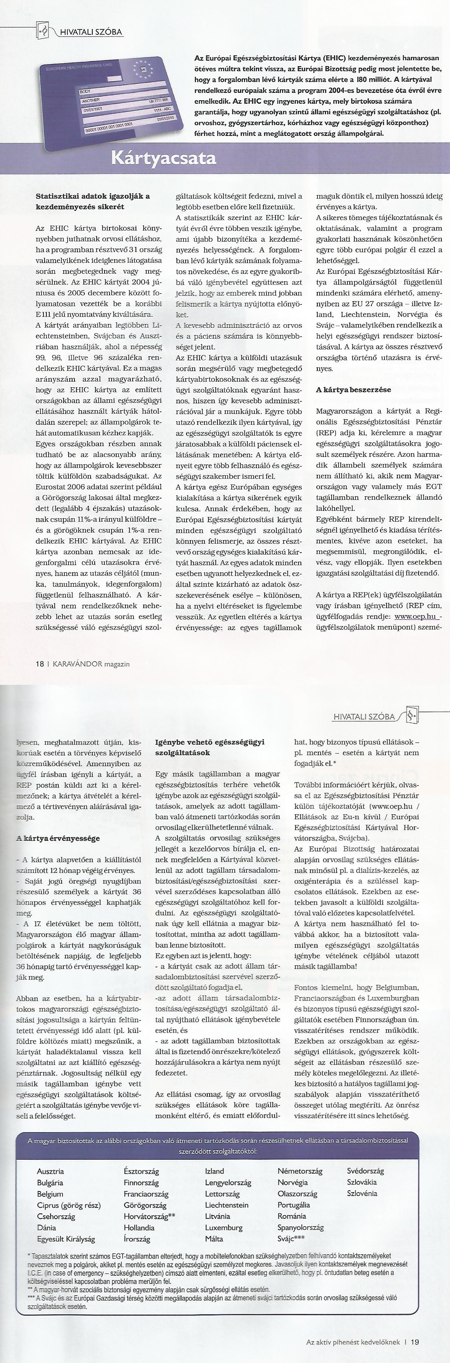 Hivatali szóba hozzuk - Kártyacsata