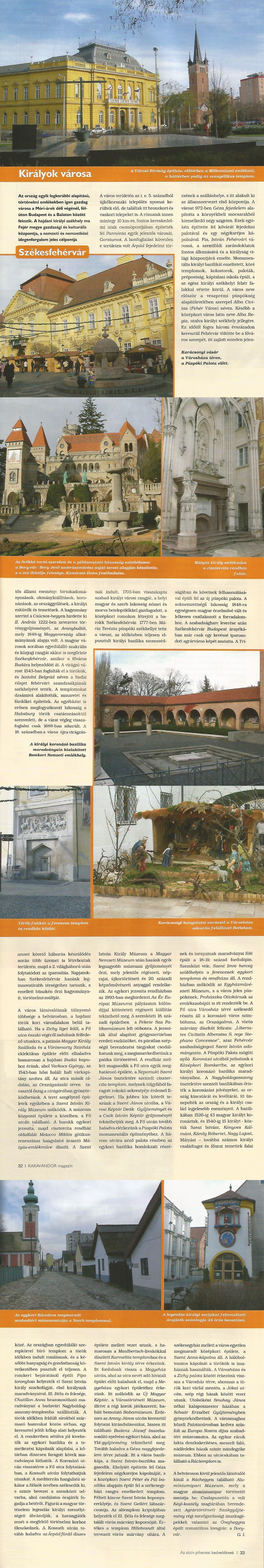Úticélkeresztben - A Dunántúl keleti kapuja: Székesfehérvár
