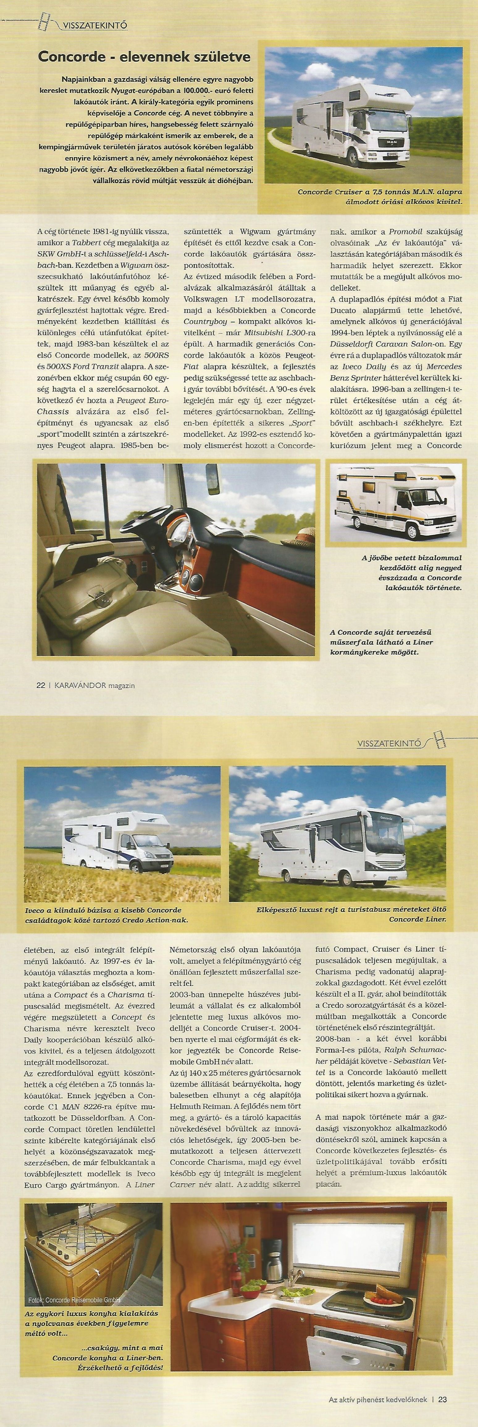 Visszatekintő - Concorde, elevennek születve