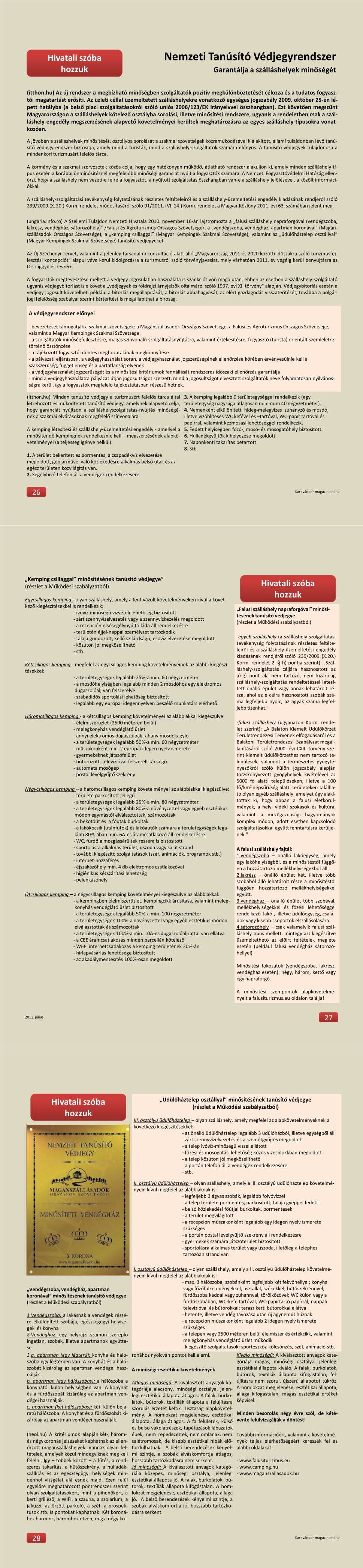 Hivatali szóba hozzuk - Nemzeti Tanúsító Védjegyrendszer