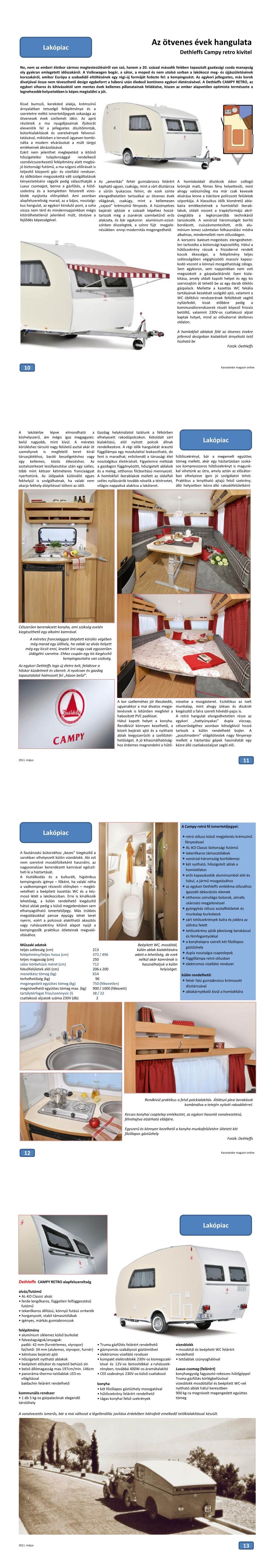 Lakópiac - Előre a múltba: Campy RETRO