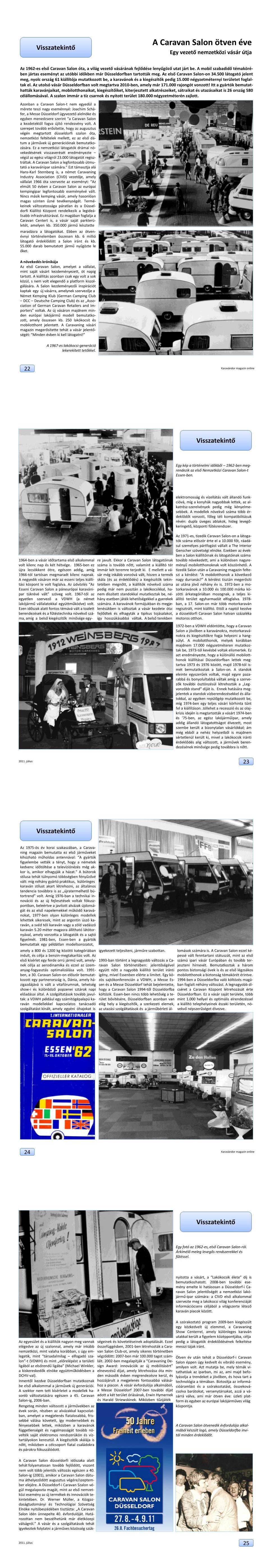 Visszatekintő - A Caravan Salon 50 éve