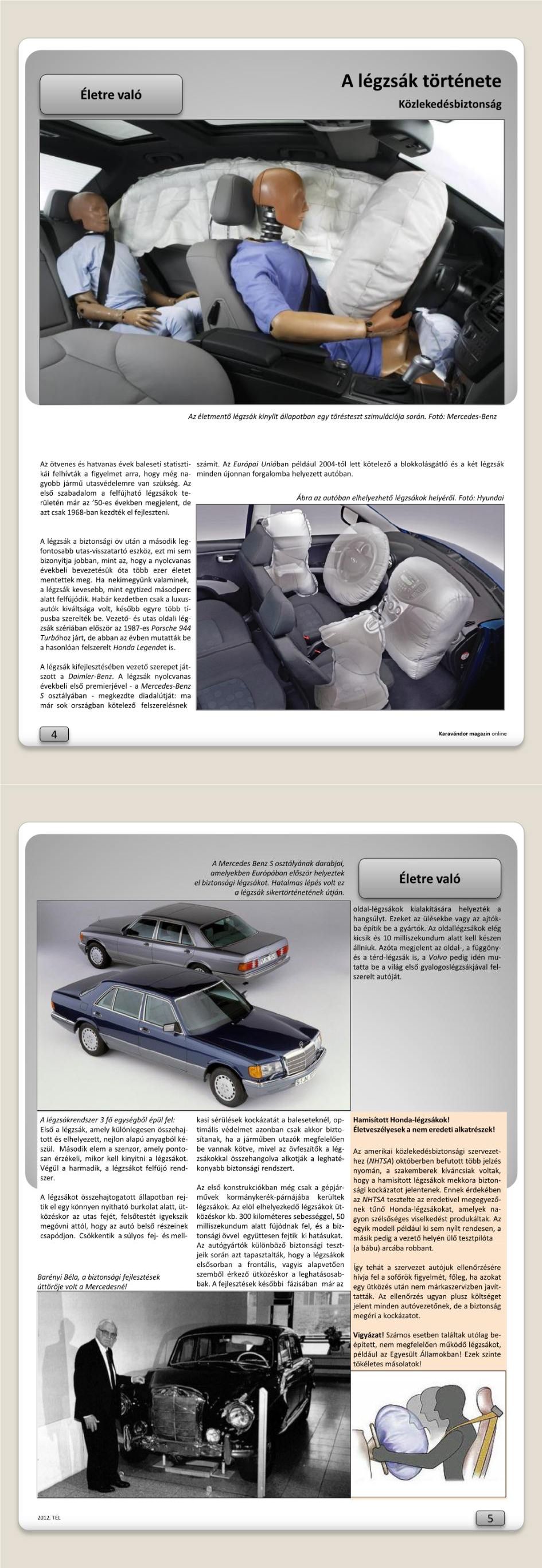 Életre való - A légzsák története