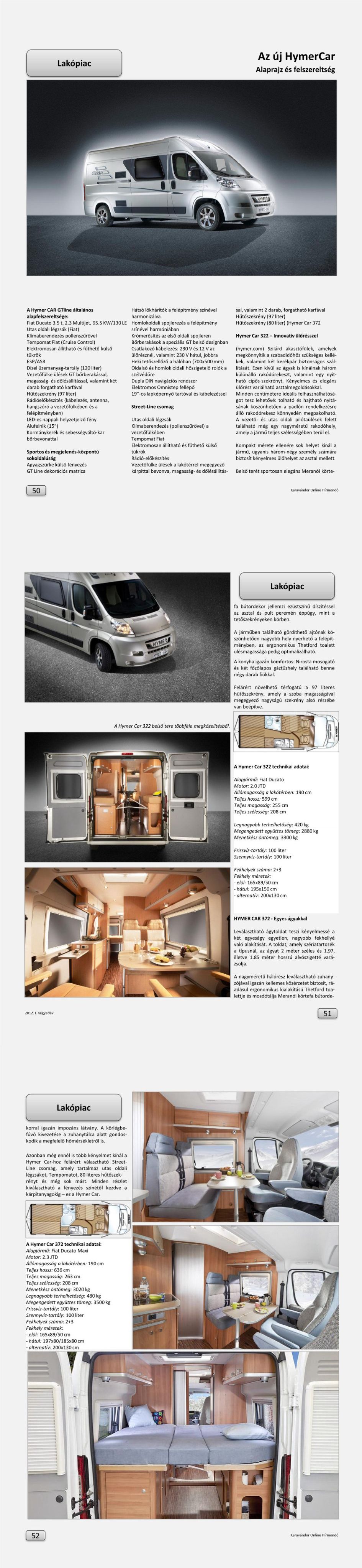 Lakópiac - Az új HymerCar