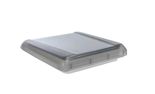 Tetőablak dupla üvegezéssel - füstszínű fedél, fehér keret