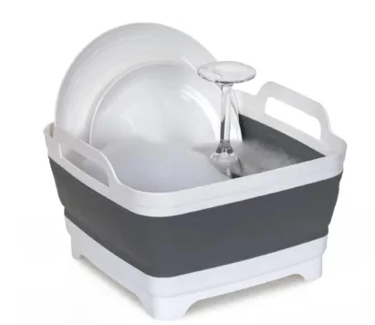 Mosogató vödör, lefolyóval