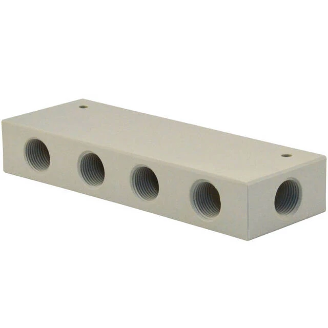Vízcső elosztóblokk 3/8-os 4-es kimenet