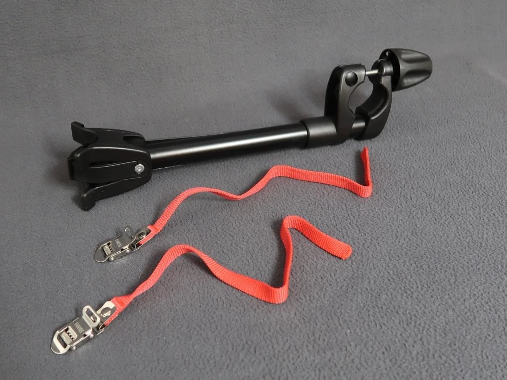Bicikli tartókar hevederekkel - 30 cm
