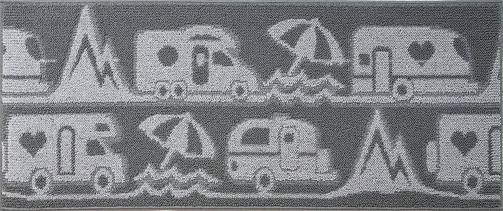 Master Camp szőnyeg szürke 50 x 150 cm